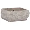 Image de Lavabo Gris 30x30x13 cm Marbre
