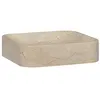 Image de Lavabo Crème 40x40x10 cm Marbre