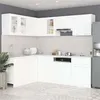 Image de vidaXL 11-delige Keukenkastenset bewerkt hout wit3067663