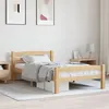 Image de Cadre de lit sans matelas bois de pin massif 90x200 cm