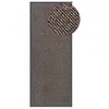Image de vidaXL Deurmat getuft 60x150 cm donkerbruin326938