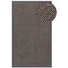 Image de vidaXL Deurmat getuft 90x150 cm donkerbruin326941