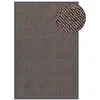 Image de vidaXL Paillasson Touffeté Antidérapant Tapis de Porte Paillasson de Bienvenue Tapis de Sol Entrée Vestiaire Intérieur 120x180 cm Marron Foncé 326942