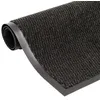 Image de vidaXL Paillasson Touffeté Antidérapant Tapis de Porte Paillasson de Bienvenue Tapis de Sol Entrée Vestiaire Intérieur 60x150 cm Noir