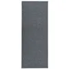 Image de vidaXL Tapis Moquette Paillasson Tapis d'Entrée Tapis de Plancher Tapis de Sol Antidérapant Salon Maison Intérieur 100x300 cm Gris 327178