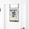 Image de vidaXL Miroir de porte Noir 40x60 cm Verre et aluminium 327406