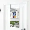 Image de vidaXL Miroir de porte Noir 40x80 cm Verre et aluminium 327407
