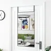 Image de vidaXL Miroir de porte Noir 50x100 cm Verre et aluminium 327411