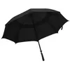 Image de vidaXL Parapluie, Noir 130 cm