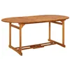 Image de Table à dîner de jardin 180x90x75 cm Bois d acacia solide