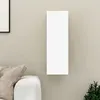 Image de Meuble TV Blanc 30,5x30x90 cm Bois d'ingénierie