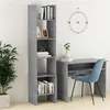 Image de Bibliothèque Gris béton 40x35x180 cm Bois d'ingénierie