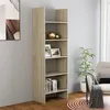 Image de Bibliothèque Chêne sonoma 60x35x180 cm Bois d'ingénierie