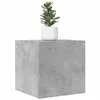 Image de Meuble TV mural Gris béton 30,5x30x30 cm
