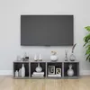 Image de Meubles TV 4 pcs gris béton 37x35x37 cm bois d'ingénierie