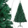 Image de vidaXL Arbre de Noël artificiel avec branches épaisses Vert 120 cm PVC
