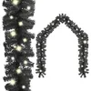 Image de vidaXL Guirlande de Noël avec Lumières LED Guirlande Artificielle Décoration de Guirlande Ornement Jardin Arrière-cour 329190