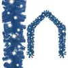 Image de vidaXL Guirlande de Noël avec Lumières LED Guirlande Artificielle Décoration de Guirlande Ornement Jardin Arrière-cour 329194