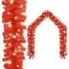 Image de vidaXL Guirlande de Noël avec Lumières LED Guirlande Artificielle Décoration de Guirlande Ornement Jardin Arrière-cour 329196
