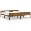 Image de vidaXL Bedframe massief grenenhout honingbruin 200x200 cm322116
