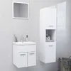 Image de Ensemble de meubles de salle de bain Blanc Aggloméré