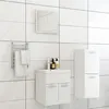Image de Ensemble de meubles de salle de bain Blanc Aggloméré