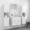 Image de Ensemble de meubles de salle de bain Blanc Aggloméré