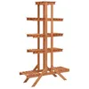 Image de vidaXL Support pour plantes 83x25x132 cm Bois de sapin massif