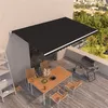 Image de vidaXL Luifel handmatig uittrekbaar 500x350 cm antracietkleurig3069019