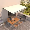 Image de vidaXL Luifel automatisch uittrekbaar 500x300 cm cràmekleurig3069147