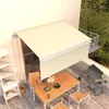 Image de vidaXL Auvent Rétractable Automatique avec Store Banne Pliable Jardin Balcon Terrasse Patio Extérieur Protection contre Rayons UV 3x2,5 m Crème