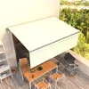 Image de vidaXL Auvent Automatique Rétractable avec Store Banne Pliable Jardin Balcon Terrasse Extérieur Protection contre Rayons UV 4x3 m Crème