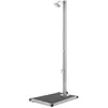 Image de vidaXL Buitendouche met grijze basis 220 cm roestvrij staal3070783