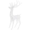 Image de vidaXL Renne de Noël Acrylique XXL 250 LED colorées 180 cm
