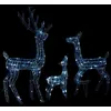 Image de vidaXL Famille de rennes de décoration Acrylique 300 LED blanc froid