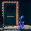 Image de Vidaxl Décoration de Noël, Renne en Maille, 306 LED, 60x24x89 cm
