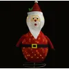 Image de vidaXL Figurine de Père Noël à LED Tissu 90 cm