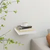 Image de vidaXL Wandschap zwevend 23x23,5x3,8 cm MDF eikenkleurig en wit326567