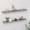 Image de vidaXL Wandschappen 2 st 100x9x3 cm grijs326672