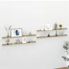 Image de vidaXL Wandschappen 4 st 115x9x3 cm wit en sonoma eikenkleurig326698