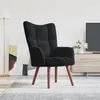 Image de Chaise de relaxation Noir Velours