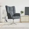 Image de vidaXL Relaxstoel fluweel donkergrijs328118