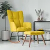 Image de vidaXL Chaise à Bascule avec Repose-pied Chaise de Relaxation avec Tabouret Siège de Relaxation Fauteuil Salon Salle de 328157