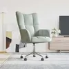 Image de Chaise de relaxation Gris clair Velours
