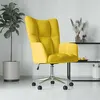 Image de vidaXL Relaxstoel fluweel mosterdgeel328168