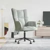 Image de Chaise de relaxation Gris clair Velours