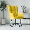 Image de Chaise de relaxation Jaune moutarde Velours