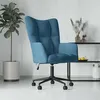 Image de vidaXL Chaise de Relaxation Fauteuil de Détente Siège de Relaxation Chaise de Détente Salon Salle de Séjour Intérieur Bleu 328182