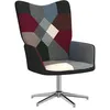 Image de vidaXL Relaxstoel patchwork stof328201