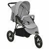 Image de Poussette pour bébé Gris clair Acier